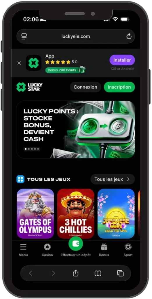 Télécharger Lucky Star Apk
