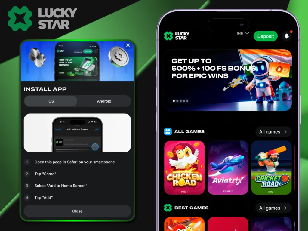 Lucky star apk cameroun